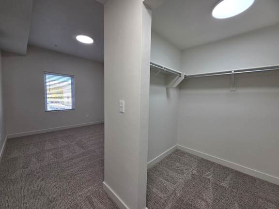 Large closet at The View on 20th, Ogden, UT