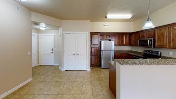 Kitchen at Siena Villas Apartments, Orem