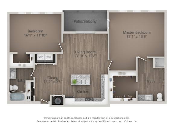 2 bedroom 2 bathroom at City View St. George, St. George