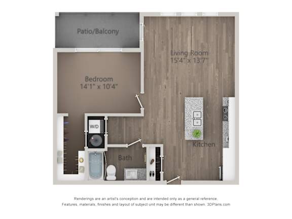 1 bedroom 1 bath H at City View St. George, St. George, UT, 84770