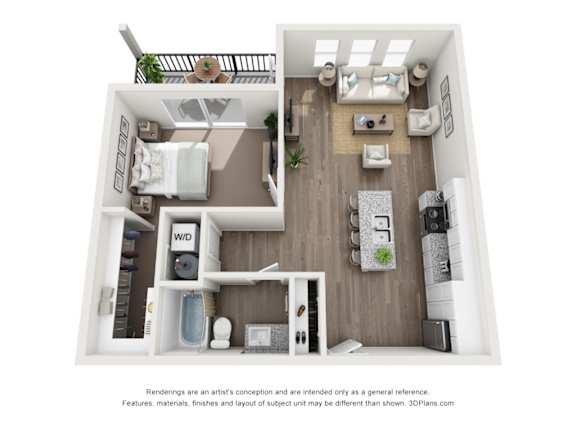 1 bedroom 1 bath J at City View St. George, St. George, 84770