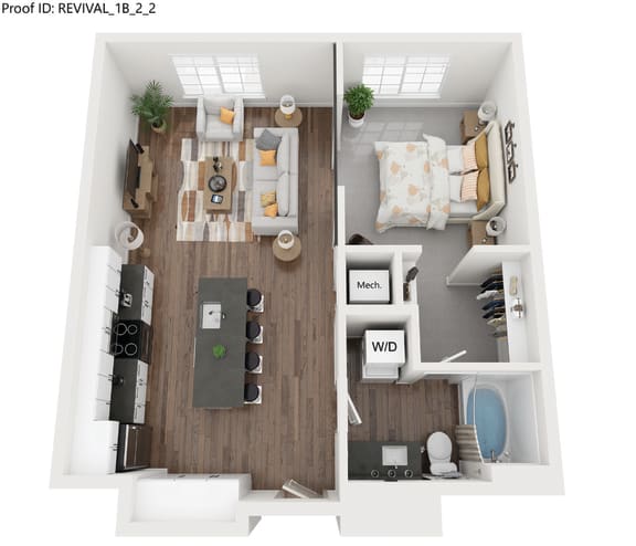 Floor Plans of The Revival in Salt Lake City, UT