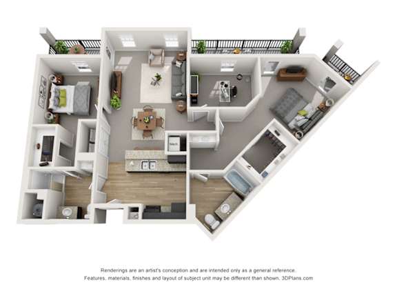 2 bedroom 2 bath at The View on 20th, Ogden, 84401