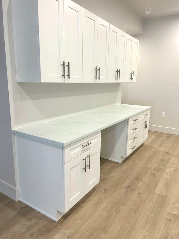 Kitchen area with cabinets at The Vue At Desert Color, St. George, Utah