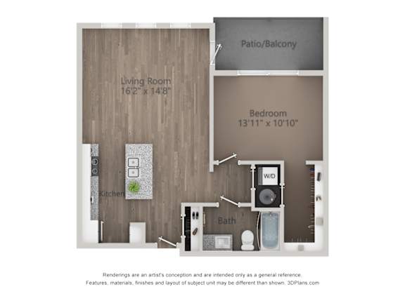 1 bedroom 1 bath at City View St. George, St. George, UT, 84770