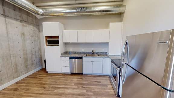 Kitchen at Brickside Heights, Utah