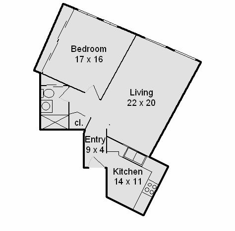 One-Bedroom B