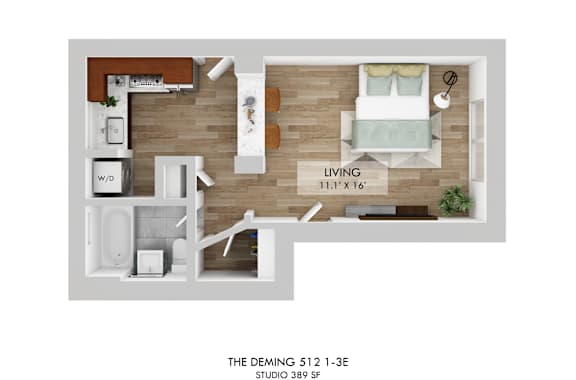 The Deming 512 1-3E Floor Plan