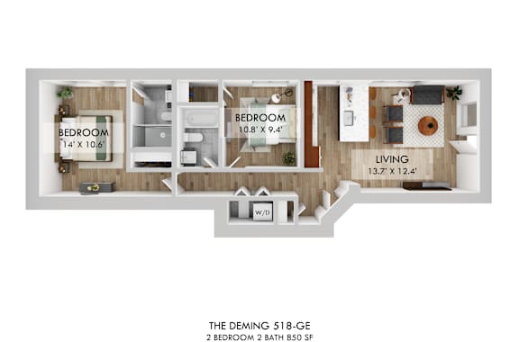 The Deming #518-GE Floor Plan