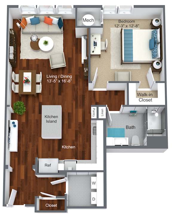 Haverford Floorplan at Canvas Valley Forge, Pennsylvania