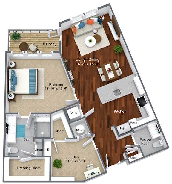 Radnor Floorplan at Canvas Valley Forge, Pennsylvania, 19406
