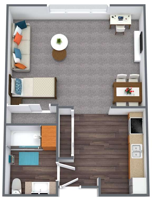 Cascade Floorplan at Vancouver Pointe, Washington