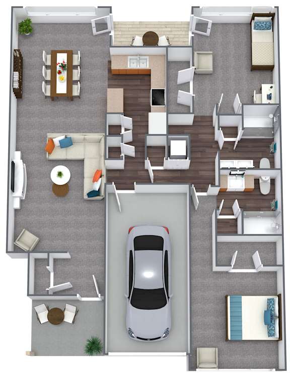 Columbia Floorplan at Vancouver Pointe, Washington, 98661