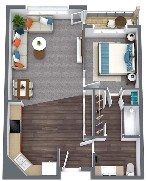 Kaiser Floorplan at Vancouver Pointe, Vancouver, WA