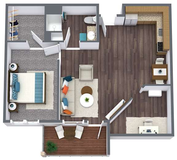 1 Bedroom - Eastman