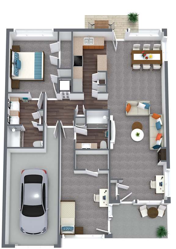 Pearson Floorplan at Vancouver Pointe, Washington