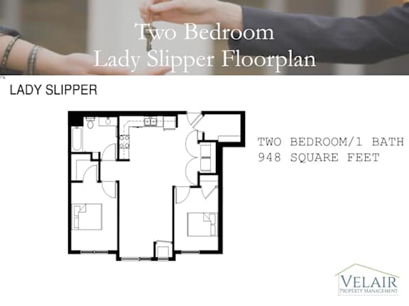 2 Bedroom- Lady Slipper
