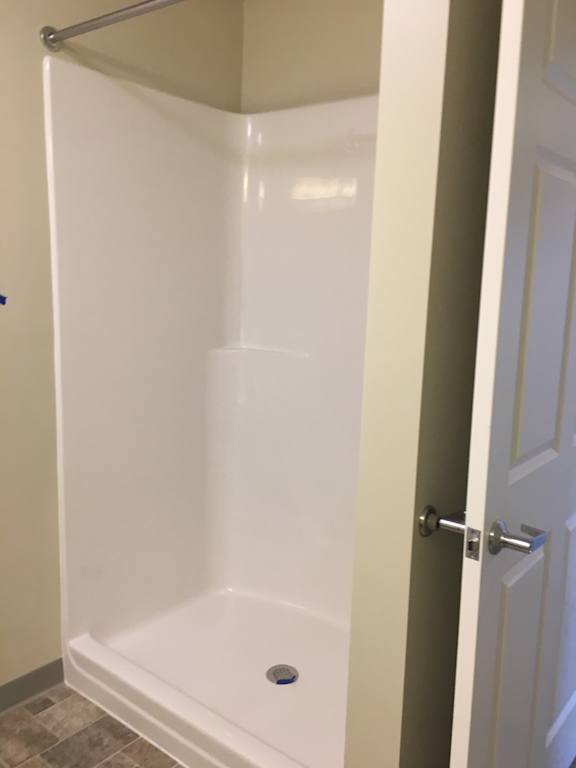 Walk in shower