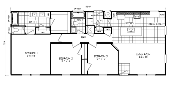 BelAireManor - floorplan Double 3A