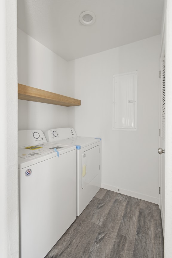 Washer and dryer