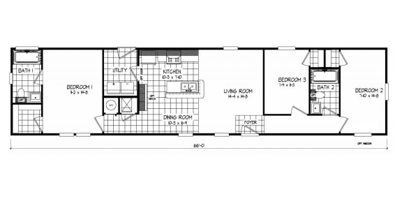 BelAireManor - floorplan single  3B