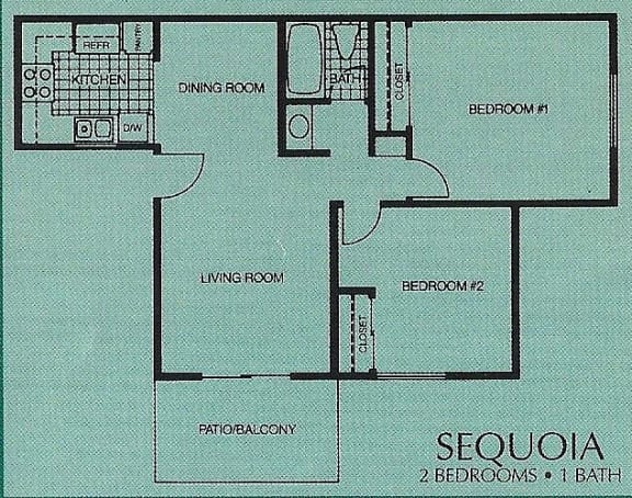 a floor plan of a house with a bedroom and a bathroom