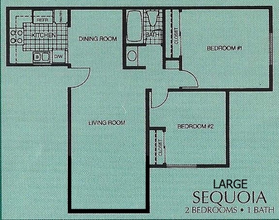a floor plan of a house with a bedroom and a bathroom