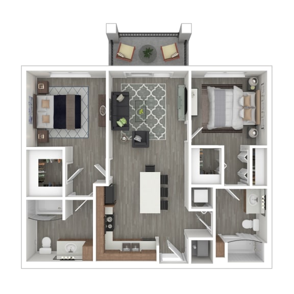 our apartments have a spacious floor plan