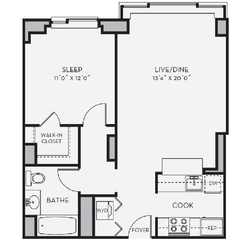 a1 Floor Plan a1 Floor Plan at Shearwood Station, New Rochelle, NY, 10801
