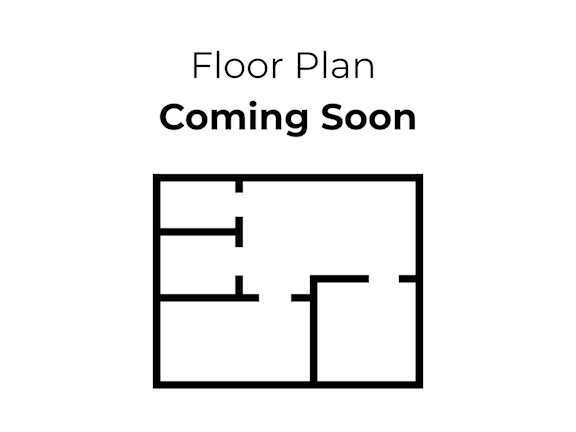 A black and white drawing of a floor plan.