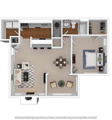 1 Bd 1 Ba SQFT 830- Ashford at The Atlantic Ashford, Atlanta