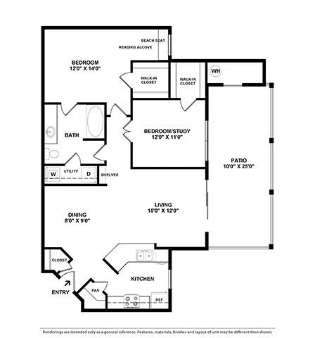 2 Bd 1 Ba The Verona SQFT 962- Mira Loma 2 Bd 1 Ba The Verona SQFT 962- Mira Loma at The Atlantic Mira Loma, Live Oak, Texas