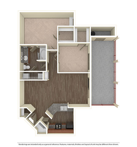 2 Bd 1 Ba The Verona SQFT 962- Mira Loma 2 Bd 1 Ba The Verona SQFT 962- Mira Loma at The Atlantic Mira Loma, Live Oak, TX