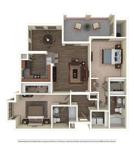 2 Bd 2 Ba The Anacapri SQFT 1168- Mira Loma at The Atlantic Mira Loma, Texas, 78233