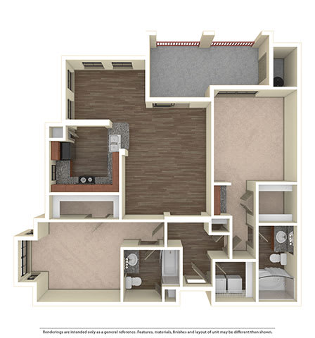 2 Bd 2 Ba The Anacapri SQFT 1168- Mira Loma at The Atlantic Mira Loma, Live Oak, 78233