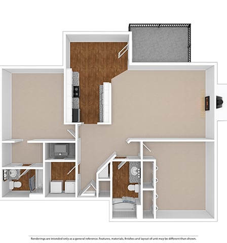 2 Bd 2 Ba SQFT 1112- Ashford at The Atlantic Ashford, Atlanta, GA