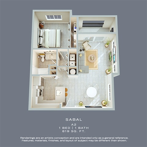 Floor Plan  Sabal Floor Plan at The Atlantic Palms at Tradition, Port St Lucie, Florida
