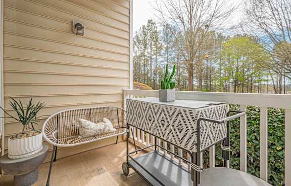 Large Balcony And Patio at The Atlantic Canton Ridge, Georgia, 30114