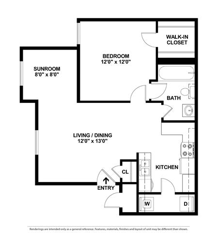 Martinique 1 Bed | 1 Bath | 709 sq ft Palms of Boca Del Mar  at Palms of Boca Del Mar, Boca Raton, 33433