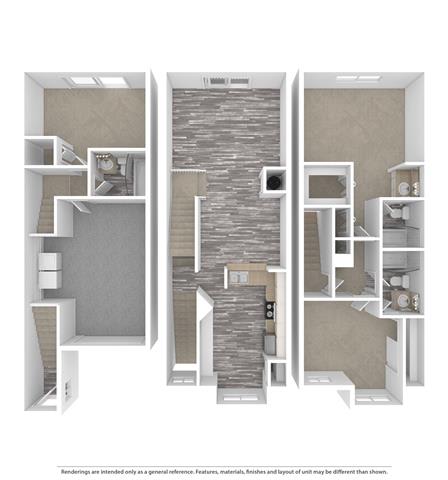 Bed 3 Bath 3 A at The Barrington Club, Florida 33065