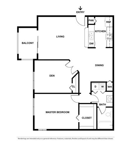 Cannes 2 Beds | 1 Bath | 992 sq ft- St. Andrews Weston