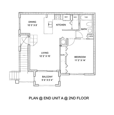 The-Landing-End-unit-A-2nd-floor-V2 766 square feet&#xA0;at The Atlantic at Tradition, Port St Lucie, FL