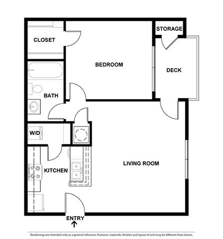 1 Bd 1 Ba The Gothic SQFT: 680- Brookhaven at The Atlantic Brookhaven, Brookhaven, GA