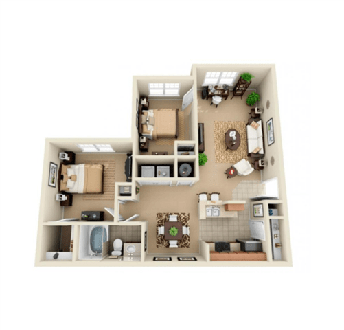 2 b 1 b SQ FT 907- Atlantic Station at The Atlantic Station, Ft Worth, TX