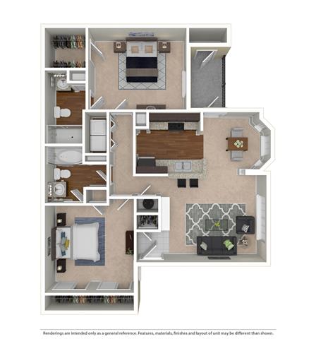 2 Bd 2 Bth SQ FT 988 - Palazoo at Palazzo, San Marcos
