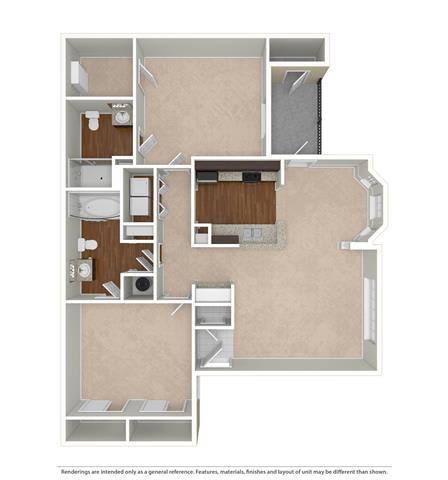 2 Bd 2 Bth SQ FT 1040 - Palazoo at Palazzo, San Marcos, 78666