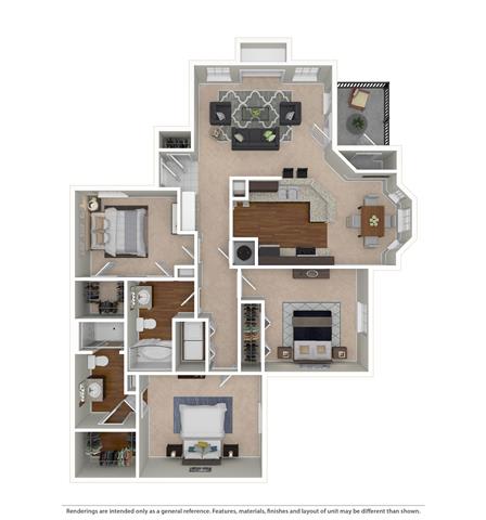 3 Bd 2 Bth SQ FT 1254 - Palazoo at Palazzo, San Marcos, 78666