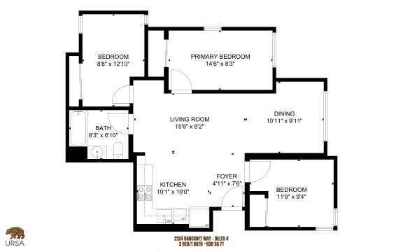 a floor plan of a house