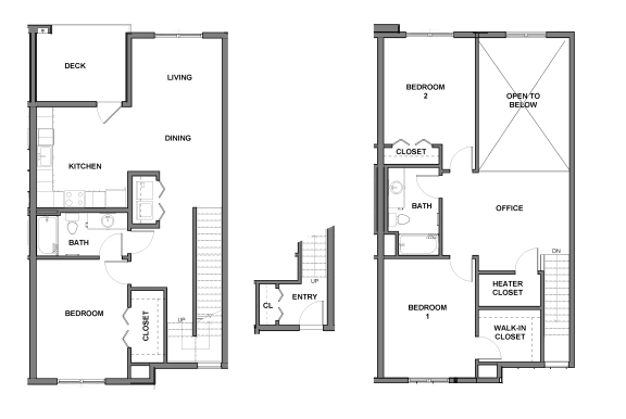 3 bedroom floorplan