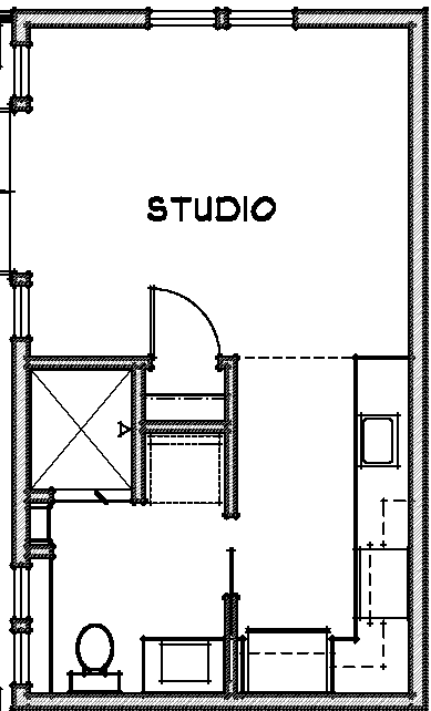 studio floorplan